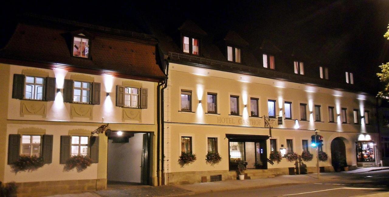 Hotel Gasthof Krapp Scheßlitz Exterior foto
